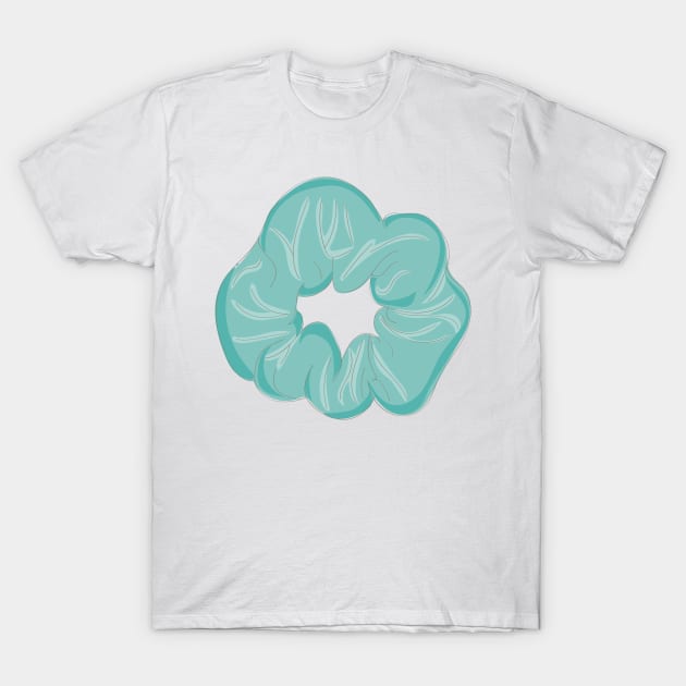 Mint Scrunchie T-Shirt by snowshade